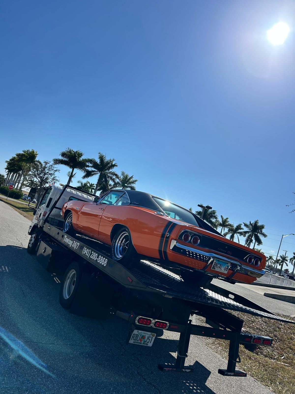 Classic or collector car on the Mile Towing Classic flatbed — photo 37 of 58
