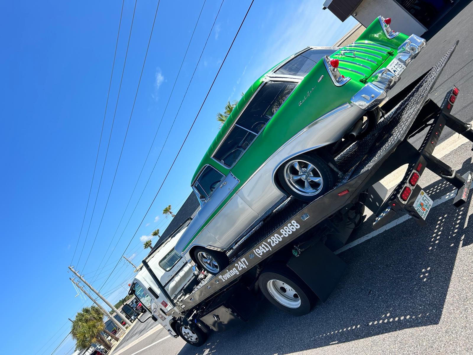 Classic or collector car on the Mile Towing Classic flatbed — photo 45 of 58